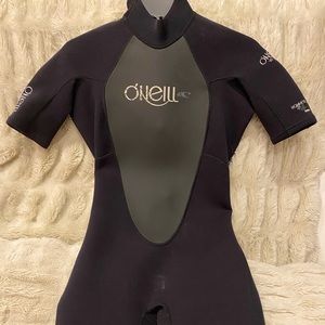 O'neill Womens Spring Shorty Wetsuit Size 6 Hammer